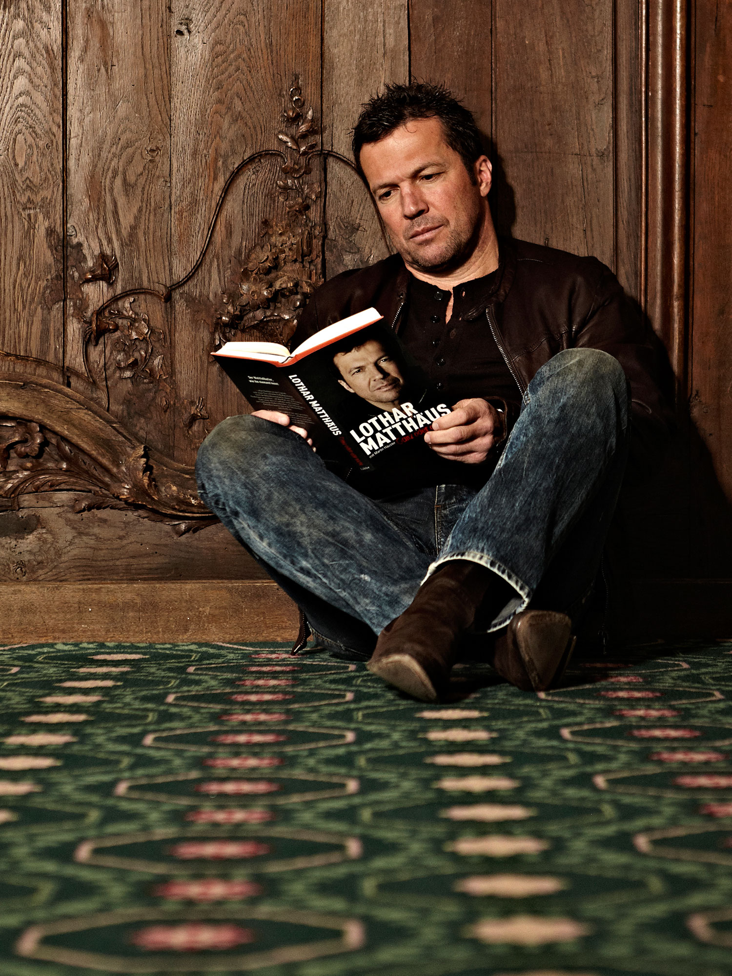 Portrait Fussballstar Lothar Matthäus - Fotografie Volker Schrank